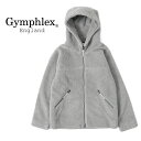 ジムフレックス ボアパーカー レディース GYMPHLEX ジムフレックス ボアフリース パーカー J-1380 PL フーディー メンズ レディース