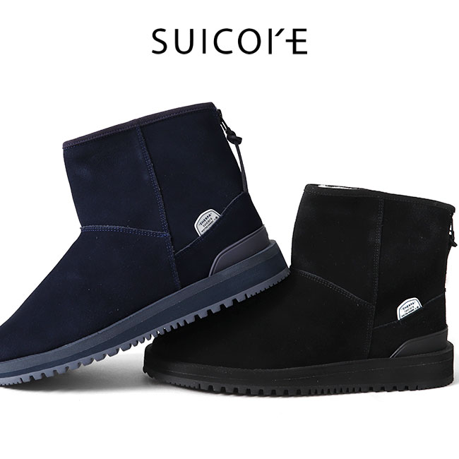 スイコック スノーブーツ レディース SUICOKE スイコック 防水 ムートンブーツ OG-080Mwpab-MID / ELS-Mwpab-MID スノーブーツ メンズ レディース