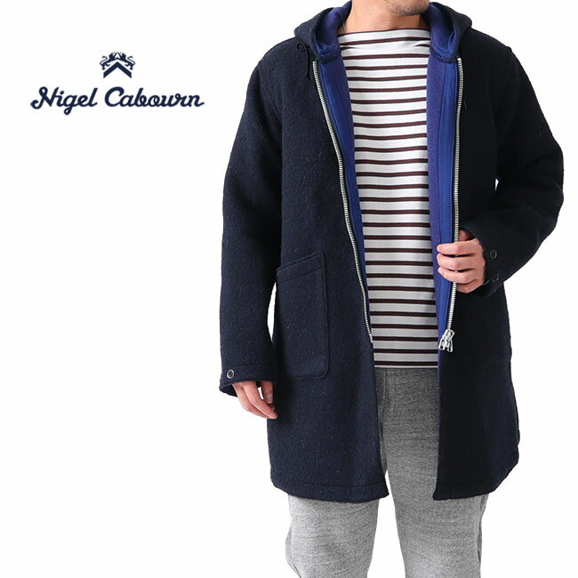 Nigel Cabourn ナイジェルケーボン リバーシブル ワームアップコート 80390000007 ウールコート メンズ