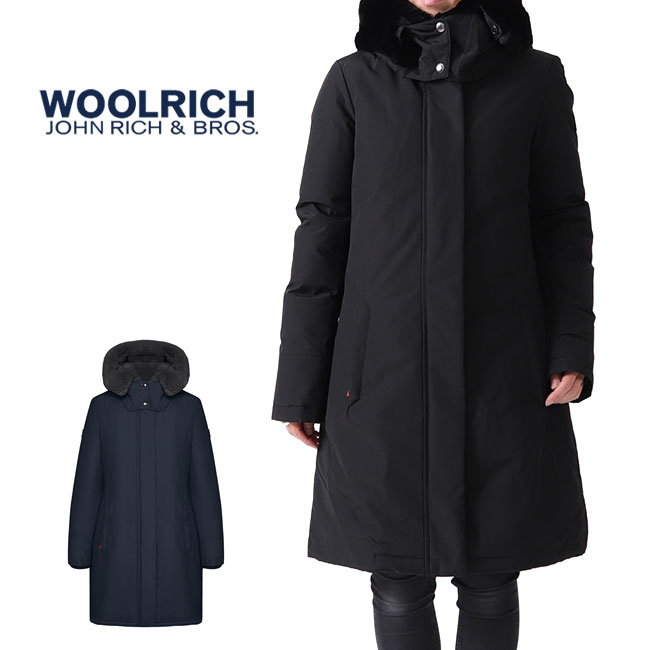 ウールリッチ アウター レディース Woolrich ウールリッチ ファー付き ボウブリッジコートダウンコート WWCPS2807 ロクヨンクロス レディース