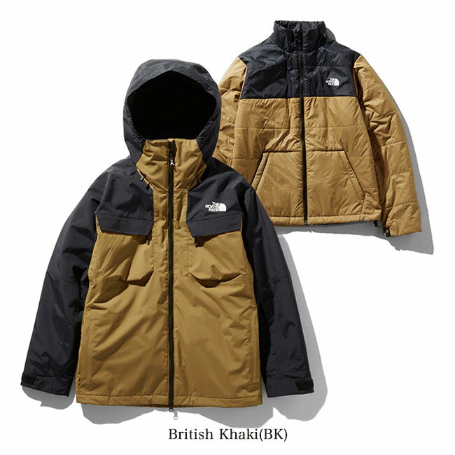 THE NORTH FACE ノースフェイス フォーバレルトリクライメイトジャケット NS61904 防水 マウンテンパーカー インナーダウン メンズ レディース