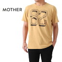 MOTHER DENIM マザーデニム The Buster ナンバリングTシャツ 6023-601 半袖シャツ メンズ