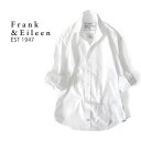 Frank Eileen フランク アイリーン FINBAR WTP フィンバー ポプリン プレーンシャツ 9920700020 9920700035 白 長袖シャツ メンズ