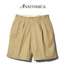 ANATOMICA アナトミカ チノショーツ CHINO SHORTS 1959 530-551-07 ハーフパンツ メンズ