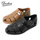 パラブーツ サンダル メンズ Paraboot パラブーツ PACIFIC パシフィック レザーグルカサンダル 123312 123303 編み込み メンズ