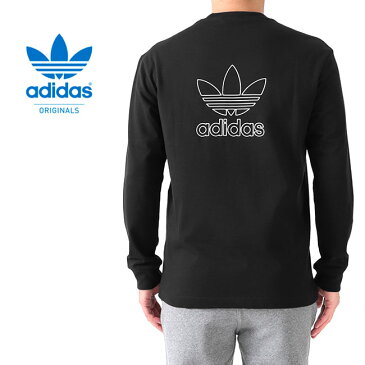 adidas アディダスオリジナルス バックトレフォイルロゴ ロンT GE0859 GE0860 長袖Tシャツ メンズ レディース