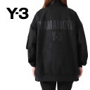 Y-3 ワイスリー バックロゴ ボンバージャケット GK4358 ヨウジヤマモト レディース