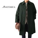 ANATOMICA アナトミカ ウール アルパカ シングルラグランコート 530-552-04 ロングコート メンズ