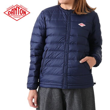 DANTON ダントン インナーダウン JD-8748 カーディガン ジャケット レディース