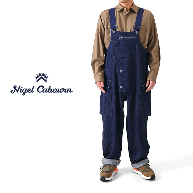 NIGEL CABOURN × LYBRO ナイジェルケーボン ライブロ 日本デニム ネイバルダンガリー 80411350570 オー..