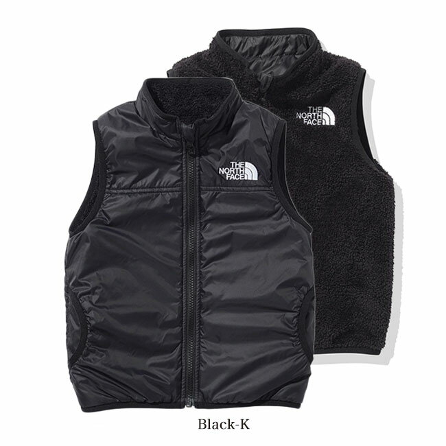 THE NORTH FACE ノースフェイス リバーシブル フリースベスト NYJ82034 コージーベスト 子供 キッズ