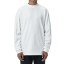 JOHN ELLIOTT ジョンエリオット オーバーサイズ モックネック ロンT 900 LS MOCK TEE 3220900202 長袖Tシャツ メンズ