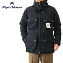 Nigel Cabourn × Tretorn ナイジェルケーボン トレトン コラボ フード付き ミリタリー 3レイヤー ダウンジャケット 80411200000 メンズ