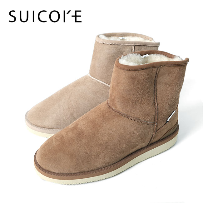 スイコック スノーブーツ レディース SUICOKE スイコック ミッド ムートンブーツ OG-080M2AB-MID / ELS-M2AB-MID スノーブーツ メンズ レディース