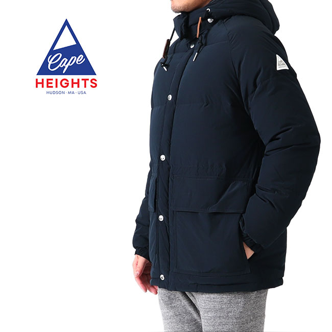 ケープハイツ ダウン メンズ Cape Heights ケープハイツ SUMMIT Jacket サミット フード付き ダウンジャケット CHM1115992200 メンズ