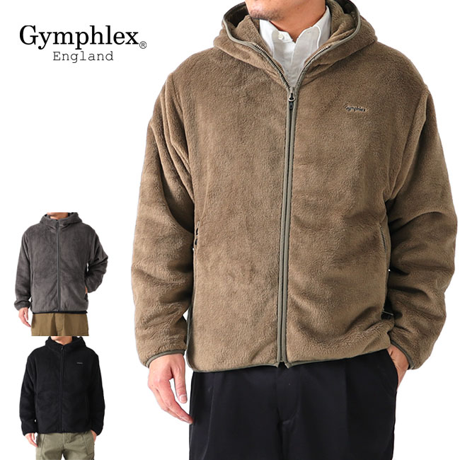 楽天市場】gymphlex ジムフレックス ボアフリース パーカー j 楽天市場】gymphlex ジムフレックス ボアフリース パーカー j