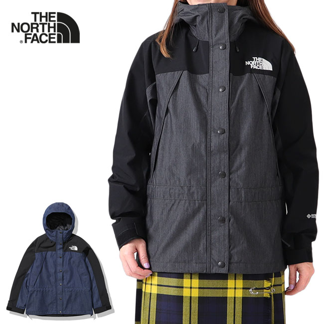 ザ・ノース・フェイス アウトドアジャケット レディース [SALE] THE NORTH FACE ノースフェイス ゴアテックス マウンテンライト デニムジャケット NPW22135 マウンテンパーカー レディース