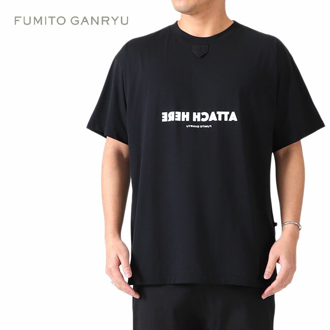 [TIME SALE] FUMITO GANRYU フミトガンリュウ 反転ロゴ Tシャツ Fu5-Cu-04 半袖Tシャツ メンズ