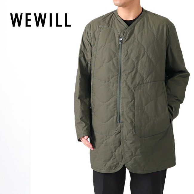 WE WILL ウィーウィル キルティング ライニング コート W-008-3004 メンズ