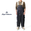 Nigel Cabourn ナイジェルケーボン ライブロ 日本デニム ナバル ダンガリー 80421350550 オーバーオール メンズ