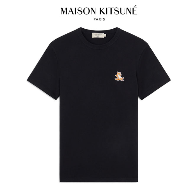 楽天Golden StateMaison Kitsune メゾンキツネ チラックスロゴ Tシャツ GU00154KJ0010 半袖Tシャツ メンズ レディース