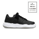 Maison MIHARA YASUHIRO メゾン ミハラヤスヒロ WAYNE ウェイン レザー スニーカー A07FW702 黒 ブラック シューズ メンズ...