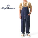 Nigel Cabourn ナイジェルケーボン ライブロ P-51 日本デニム ダンガリー 80431350500 オーバーオール メンズ