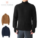 MAISON FLANEUR メゾンフラネウール 7GG ローゲージ ハイネック ニットセーター 18WMUSW300 メンズ