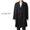 TIME SALE ART COMES FIRST アートカムズファースト サテン 着物ローブ コート SATIN KIMONO ROBE メンズ