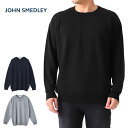 ジョンスメドレー 日本限定モデル JOHN SMEDLEY ジョンスメドレー 30G Vガゼット クルーネック ニットセーター A4517 長袖 スウェット メンズ