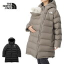 [予約商品] THE NORTH FACE ノースフェイス ベビーキャリアカバー付き マタニティ ダウンコート NDM92100 妊婦 レディース