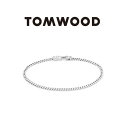 TOMWOOD トムウッド シルバー チェーンブレスレット Curb Bracelet M メンズ レディース ギフト プレゼント