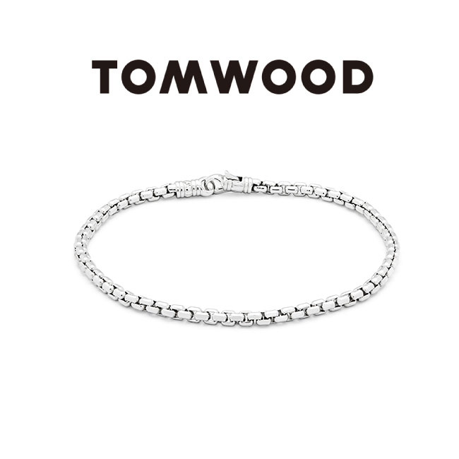 TOMWOOD トムウッド シルバー チェーンブレスレット Venetian Bracelet Single M メンズ レディース ギフト プレゼント