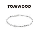 TOMWOOD トムウッド シルバー チェーンブレスレット Venetian Bracelet Single M メンズ レディース ギフト プレゼント