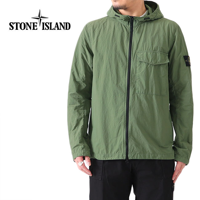 ストーンアイランド Stone Island ストーンアイランド ナスランライト フーデッドジャケット 761512402 シャツジャケット メンズ