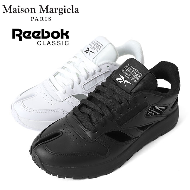 リーボック [SALE] Maison Margiela × Reebok メゾンマルジェラ リーボック クラシックレザー タビ スニーカーサンダル S57WS0429 S58WS0204 P4376 コラボ 足袋 メンズ