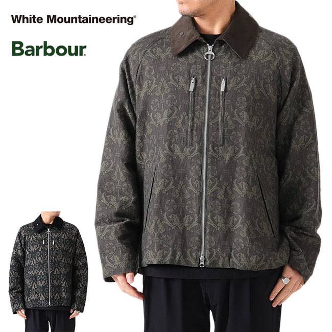 バブアー コート メンズ [SALE] White Mountaineering × Barbour ホワイトマウンテニアリング バブアー ボタニカル柄 トランスポート ジャケット WM2271202 コラボ メンズ