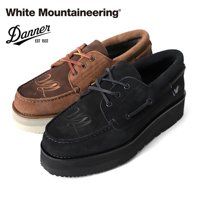 [SALE] White Mountaineering × Danner ホワイトマウンテニアリング ダナー RUGGED 3 EYE ラギッド レザー デッキシューズ WM2271805 コラボ ブーツ メンズ