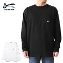 DENHAM デンハム 胸ポケット シザーロゴ オーバーサイズ ロンT BRANDO LS POKET TEE HCJ 01-22-01-52 長袖Tシャツ メンズ