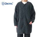 オーシバル 服 レディース ORCIVAL オーシバル ウールボア カラーレス コート OR-A0233 WBA ノーカラー レディース