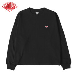 ダントン 洋服 メンズ DANTON ダントン ワッペンロゴ ワイド ロンT DT-C0132 DT-C0133 長袖Tシャツ メンズ レディース