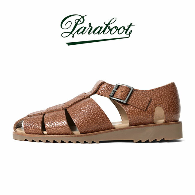 楽天Golden StateParaboot パラブーツ PACIFIC SPORT パシフィック スポーツ グレインレザー グルカサンダル 123346 レザーサンダル メンズ