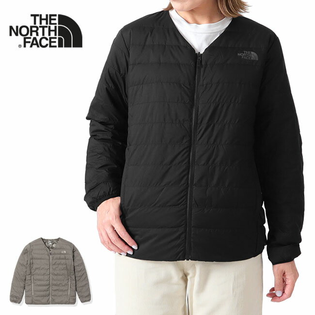 THE NORTH FACE ノースフェイス ジップインマグネ 50/50 Vネック ダウンカーディガン NDW92160 インナーダウン 中綿ジャケット レディース