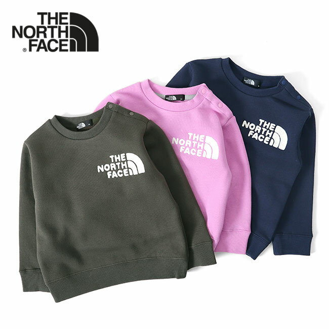 楽天Golden StateTHE NORTH FACE ノースフェイス フロントビュー ロゴ スウェット NTB62262 トレーナー ベビー ギフト プレゼント