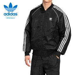 アディダス キルティングジャケット メンズ adidas アディダスオリジナルス 3ライン キルティング ボンバージャケット HL9203 黒 中綿 メンズ