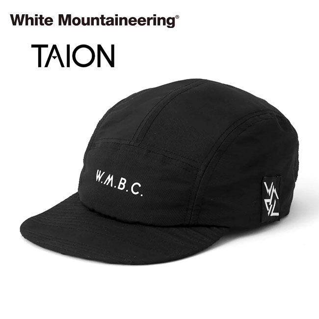 White Mountaineering × TAION ホワイトマウンテニアリング タイオン コラボ ダウン ジェットキャップ BC2273802 黒 帽子 メンズ レディース