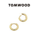 TOMWOOD トムウッド Classic Hoops Small Gold クラシック フープ スモール ゴールド ピアス 100194 金 イヤリング ギフ...