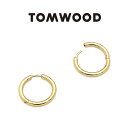 TOMWOOD トムウッド Classic Hoops Medium Gold ゴールド クラシック フープ ミディアム ピアス 100192 金 イヤリング ...