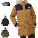 THE NORTH FACE ノースフェイス ファー ゴアテックス マウンテンダウンコート NDW92237 GORE-TEX フード付き レディース