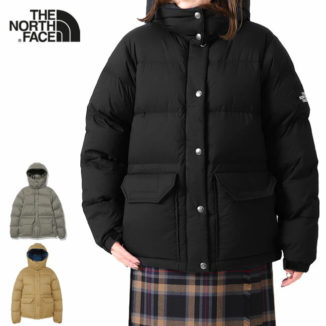 [予約商品] THE NORTH FACE ノースフェイス キャンプシェラ フード付き ダウンジャケット NDW92230 レディース